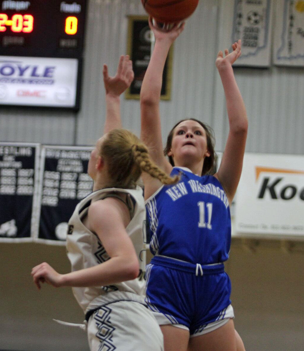 Huntington North girls basketball's Taylor Double, Marissa Trout