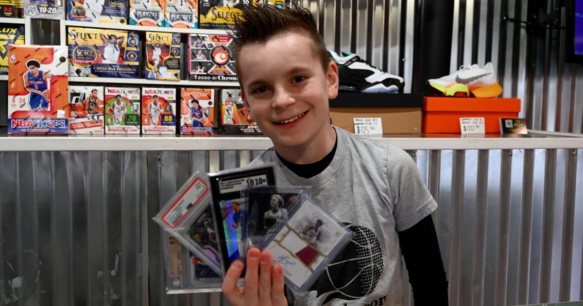 12-year-old owns, operates profitable buying and selling card trade in New Albany | Information