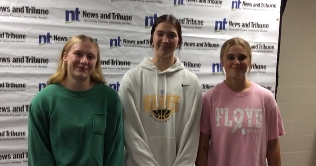 Floyd Central's Ava Hausz, Elise Coleman & Samara Miller talk about the ...