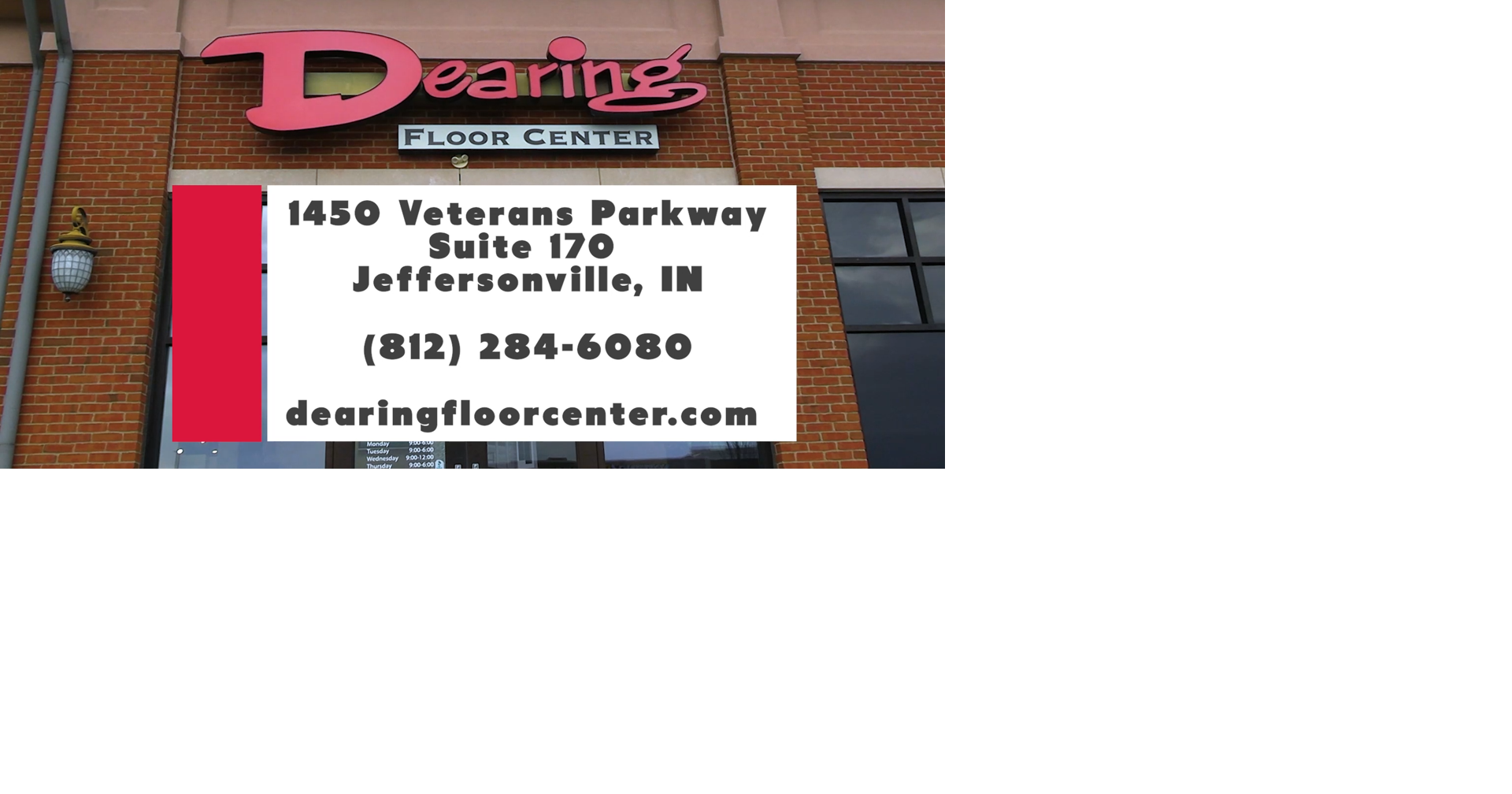 Dearing Floor Center Nt Right Now