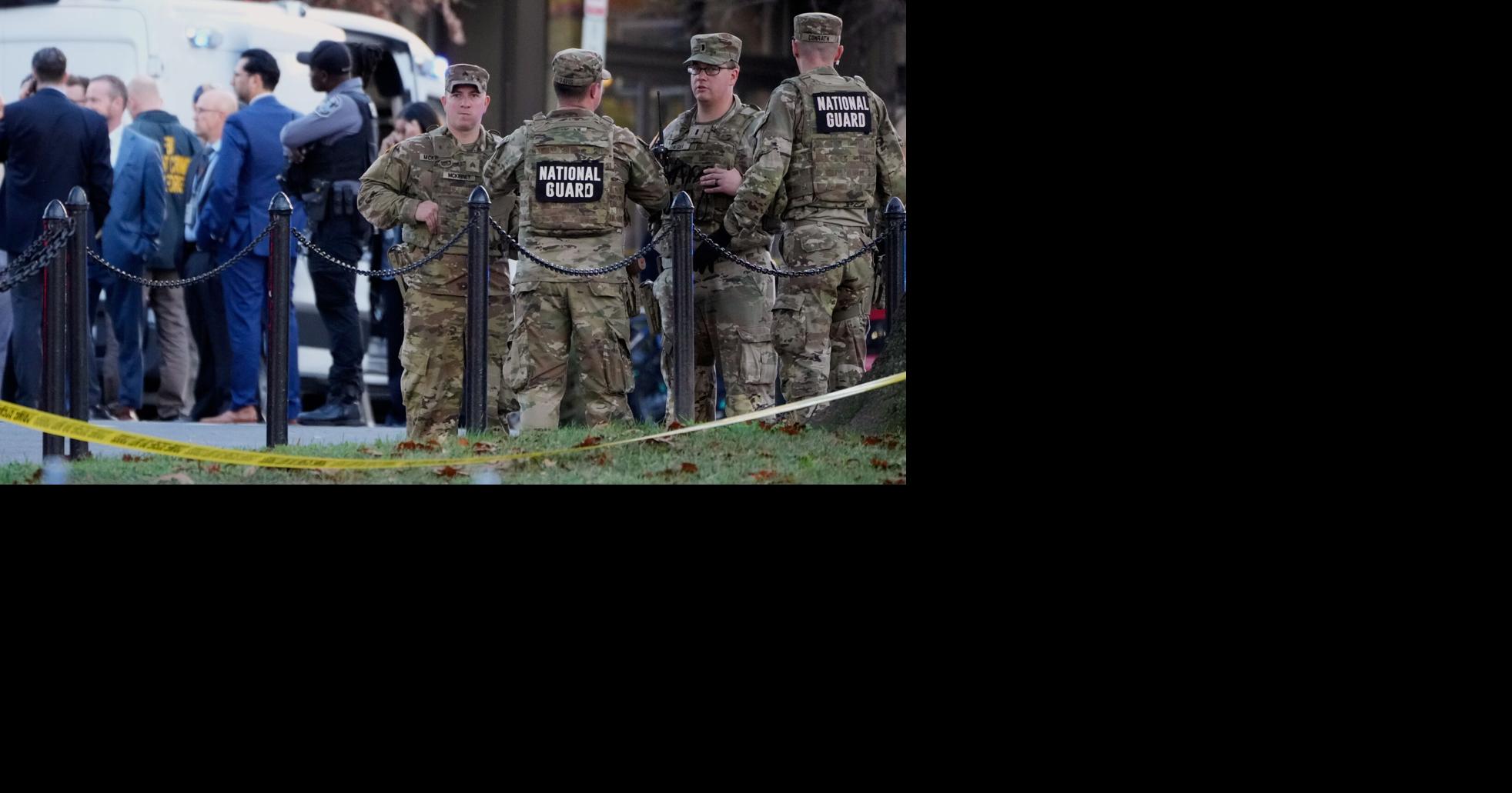 Two West Virginia National Guard members shot i…