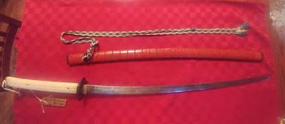 Centuries-old Japanese samurai sword