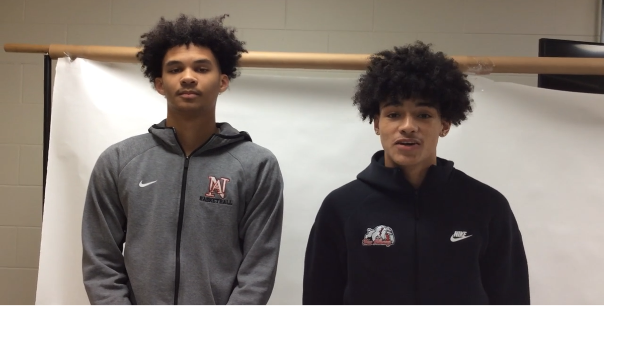 New Albany boys' basketball players Noah Washington & Reece McKee talk ...