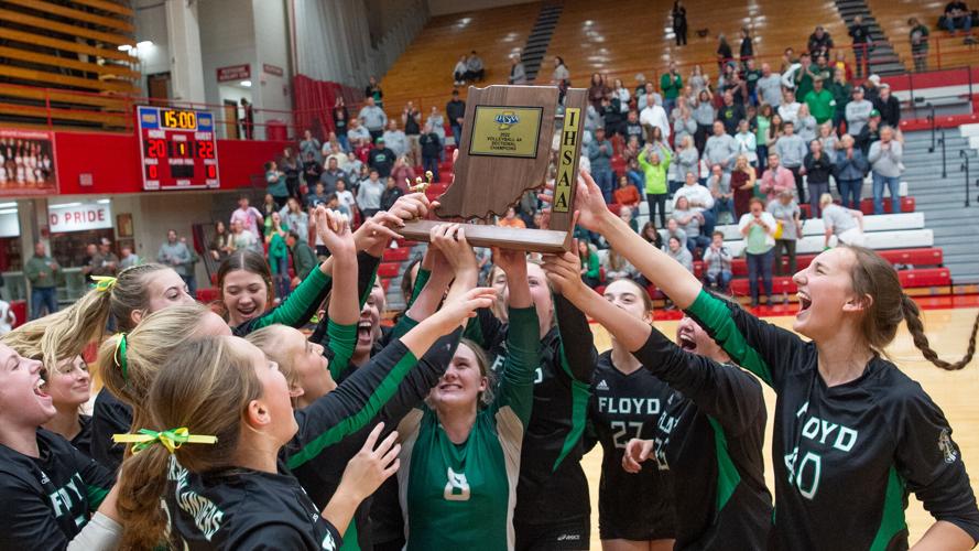 HIGH SCHOOL VOLLEYBALL Floyd wins 2nd straight sectional title Sports