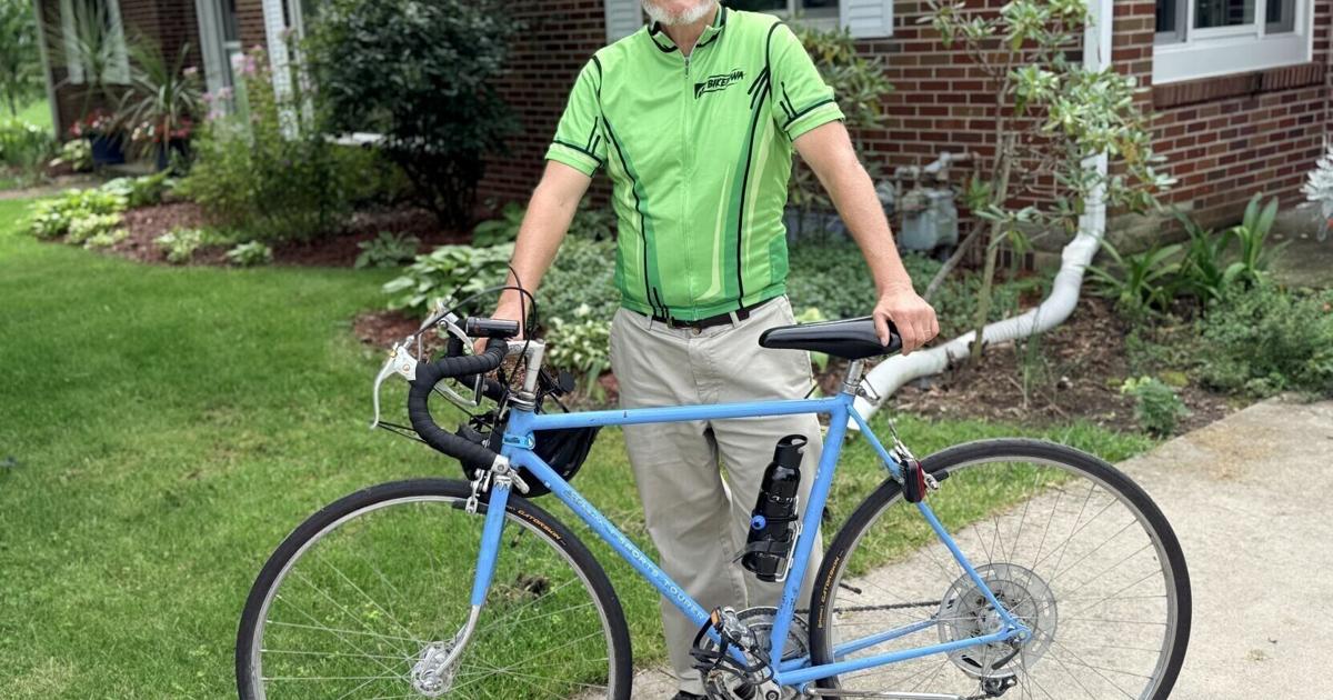 Grady completes Great Bike Ride Across Iowa after 50-year absence