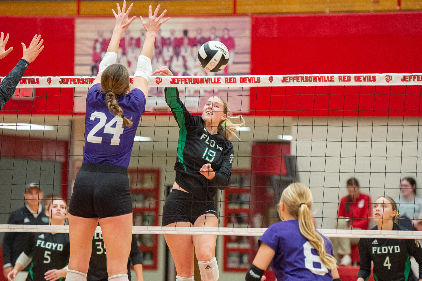 HIGH SCHOOL VOLLEYBALL Floyd Central's eight seniors leading the way Sports