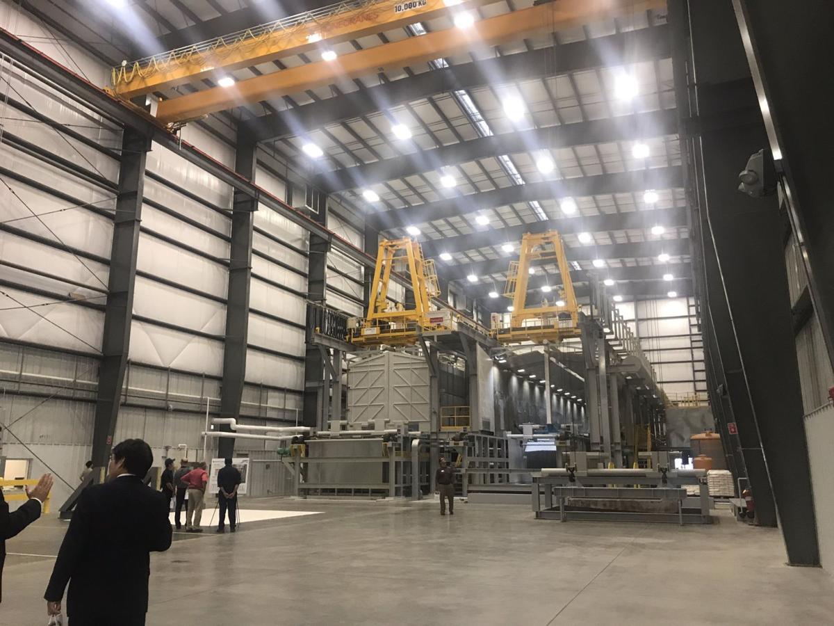 South Korean steel company starts operations in Jeffersonville with