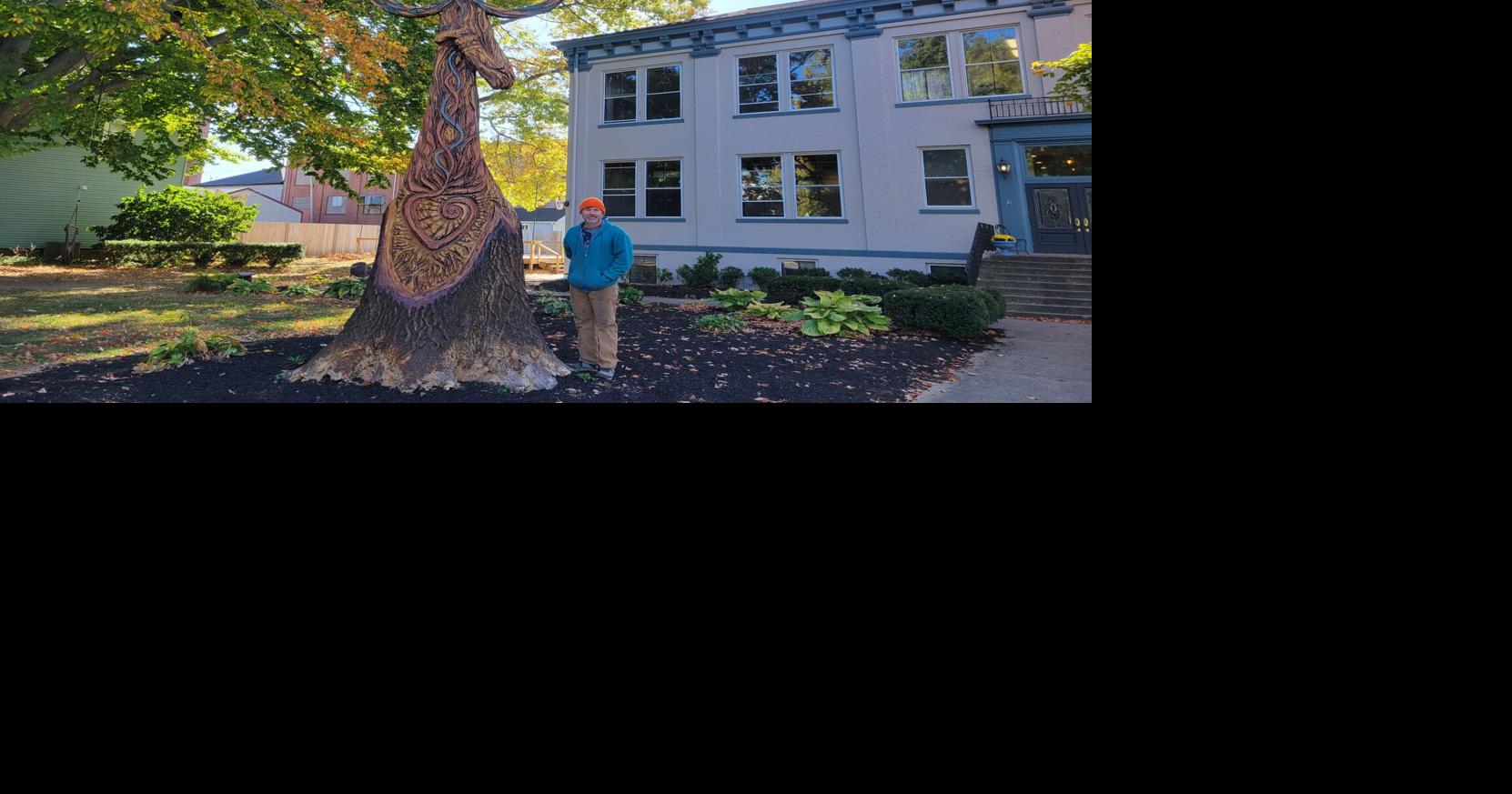 Artist turns dead tree into piece of art | News | newsandtribune.com