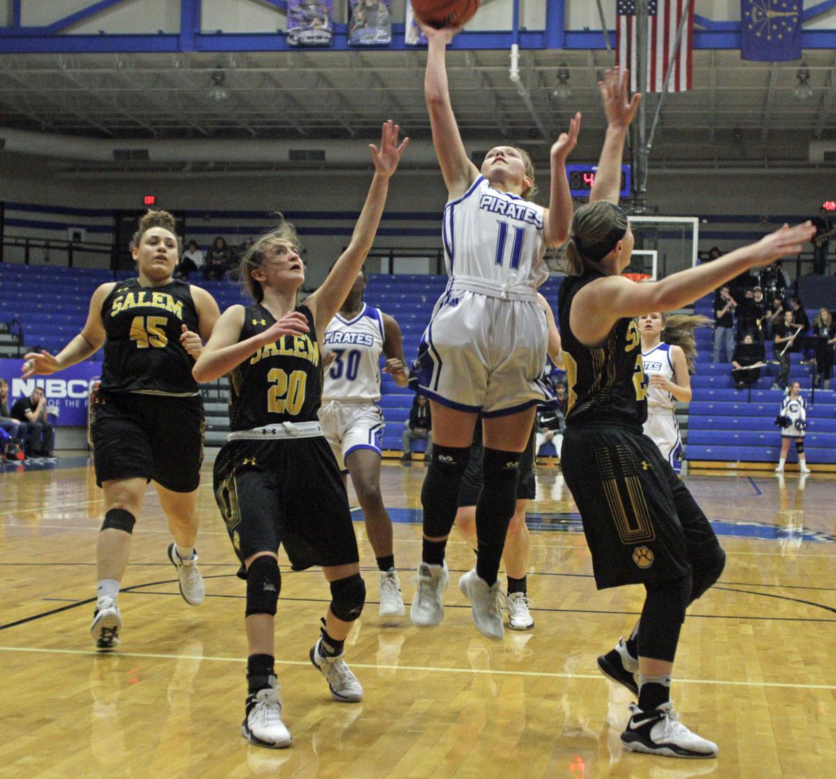 Girls Basketball Pirates Can T Play Spoiler Against Lions