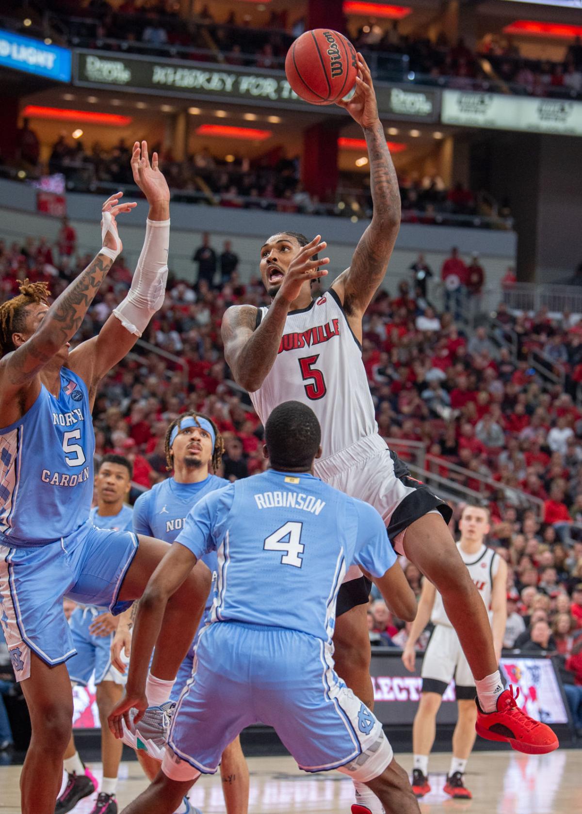 College Basketball Nwora Leads No 11 Louisville Past Short