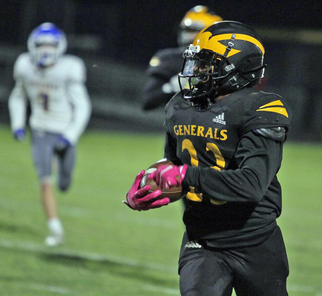 HIGH SCHOOL FOOTBALL Lamar leads Generals to 1st postseason win in 8