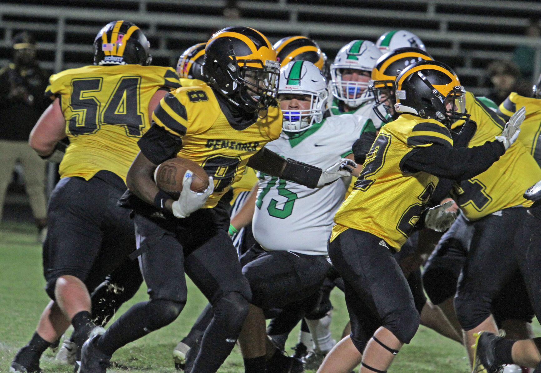 Triton Central Tigers Dominate Clarksville Generals with 41-6 Victory