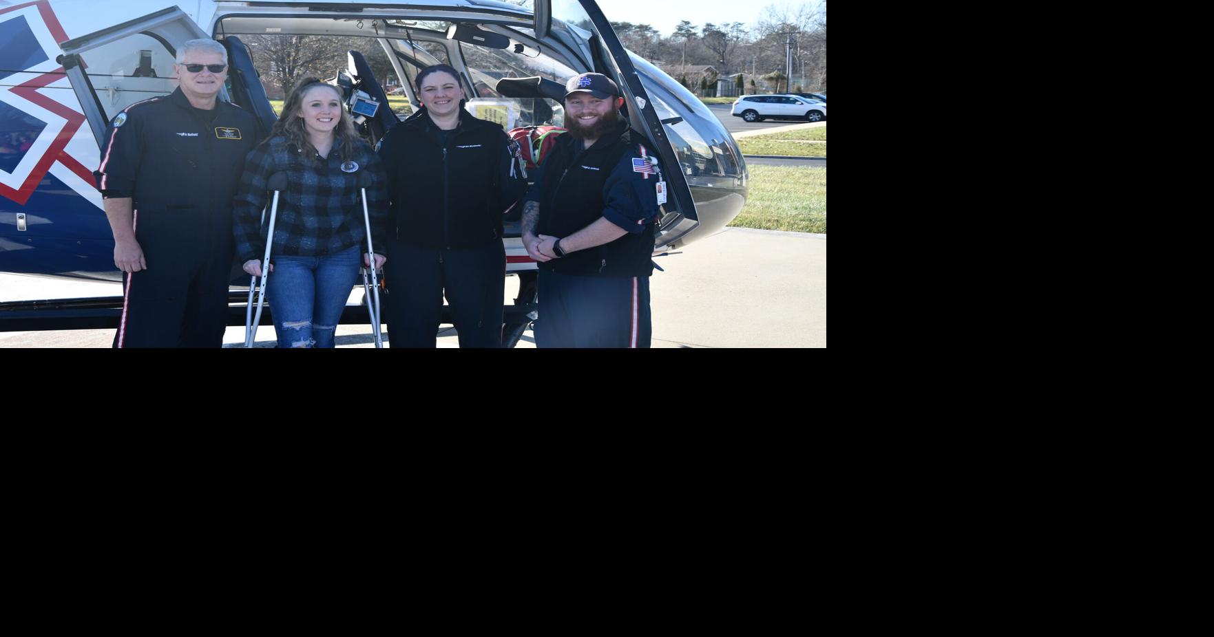 Reunited: Southern Indiana car crash victim meets team that saved her ...