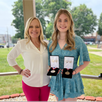 Congresswoman Houchin presents Congressional Award medals to Scottsburg ...