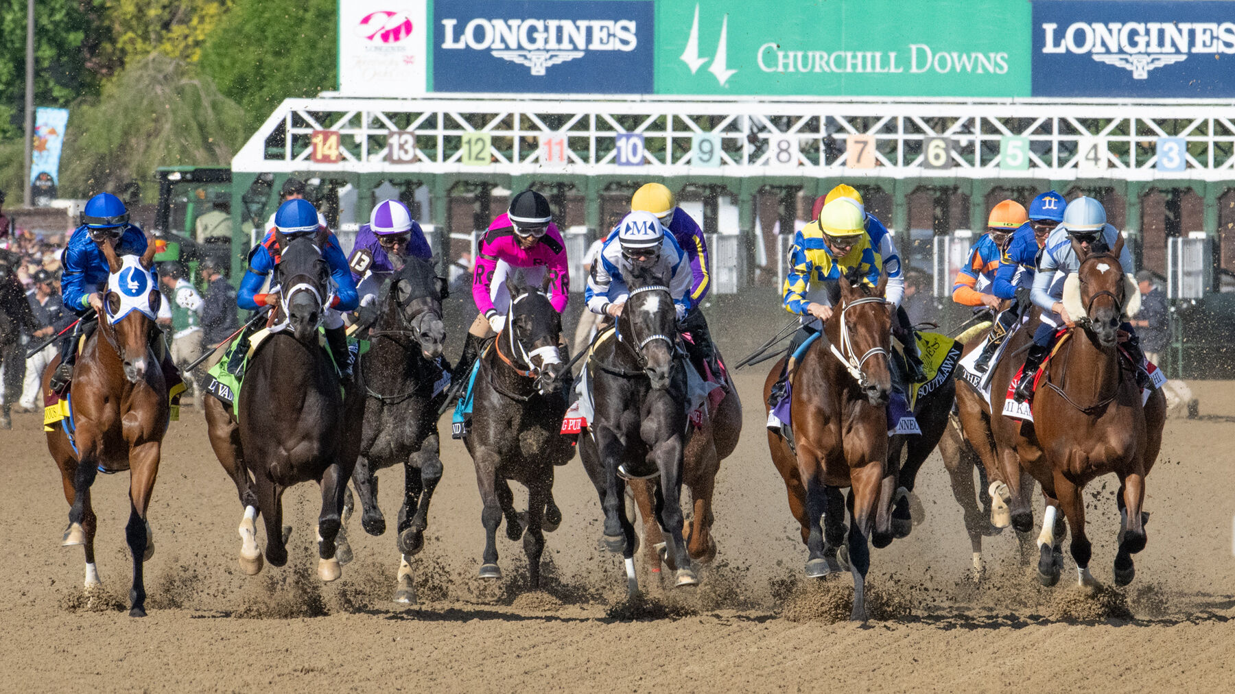 HORSE RACING Pretty Mischievous wins Kentucky Oaks at Churchill