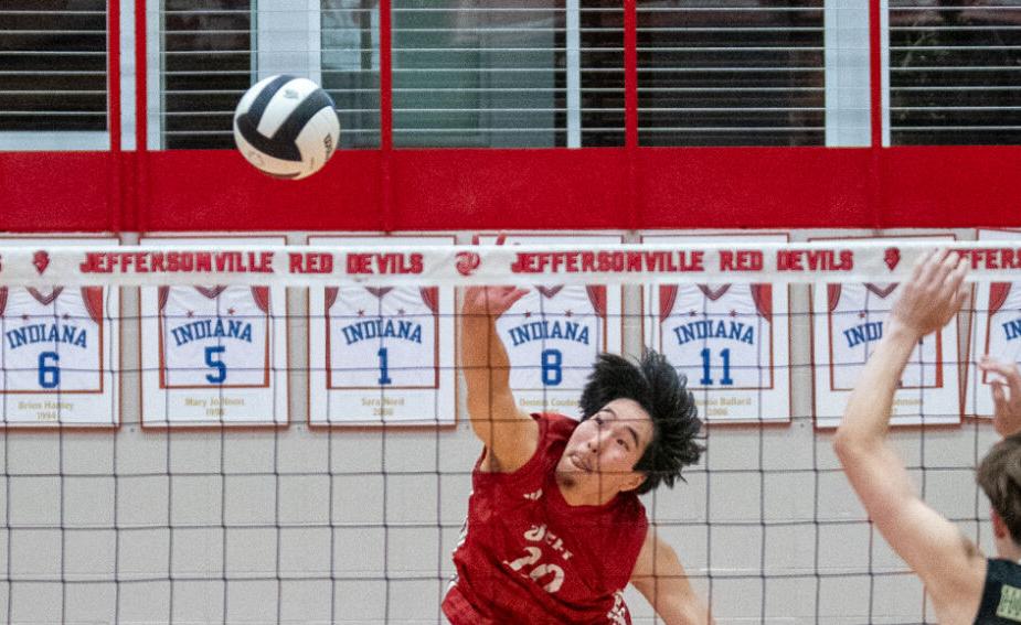 BOYS' VOLLEYBALL: Red Devils outlast Franklin in regional semis