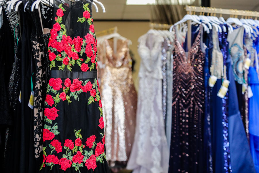 La fashion district prom dresses clearance stores