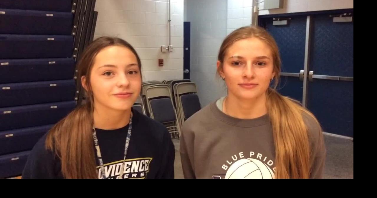Providence's Reese Carver and Lilly Kaiser talk about playing in the 3A