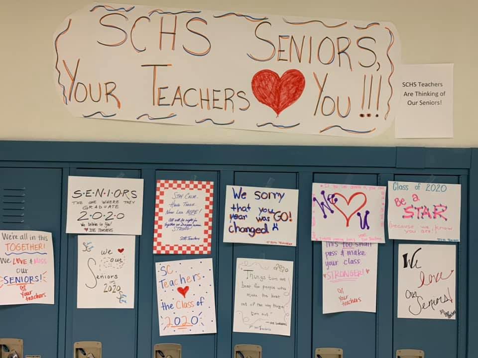 Silver Creek teachers leave handwritten notes for high ...