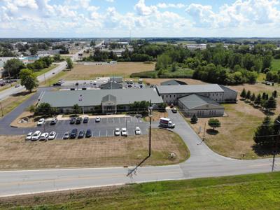 Aerial of White County Sheriff's Office and Jail