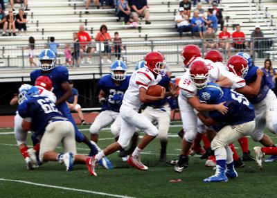 Football Kougars Scrimmage Boone Grove Kankankee Valley Post