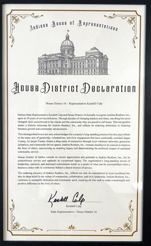 Jenkins Realtors recognized for 50 years of business | News | newsbug.info