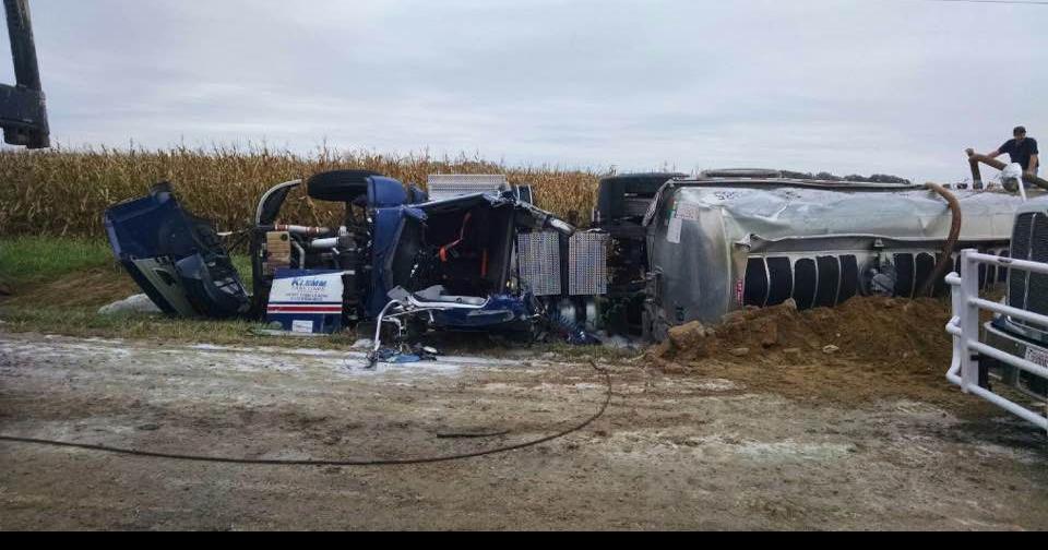 Illinois 54 now open after gasoline tanker accident Iroquois County's