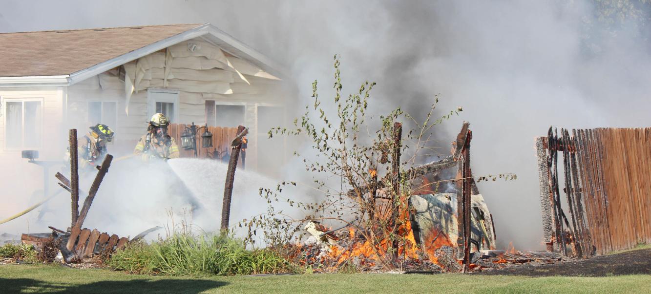 Shed destroyed in fire Rensselaer Republican newsbug.info