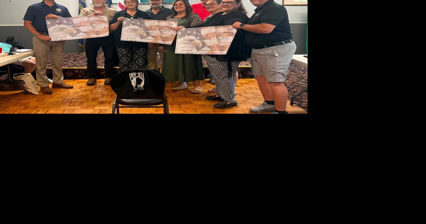 AMVETS donate $45K to support community