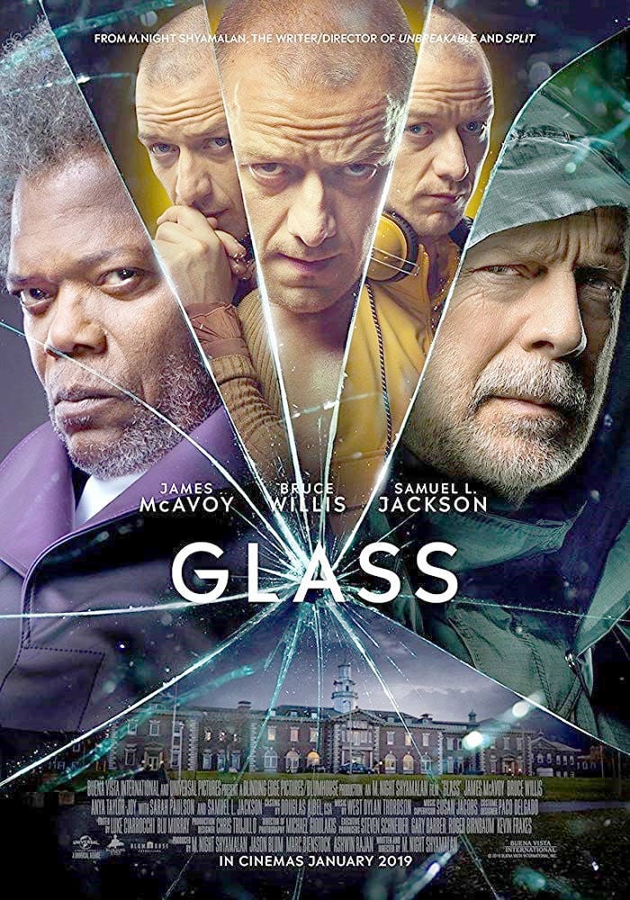 Glass (2019) Hindi Dual Audio 480p BluRay x264 450MB