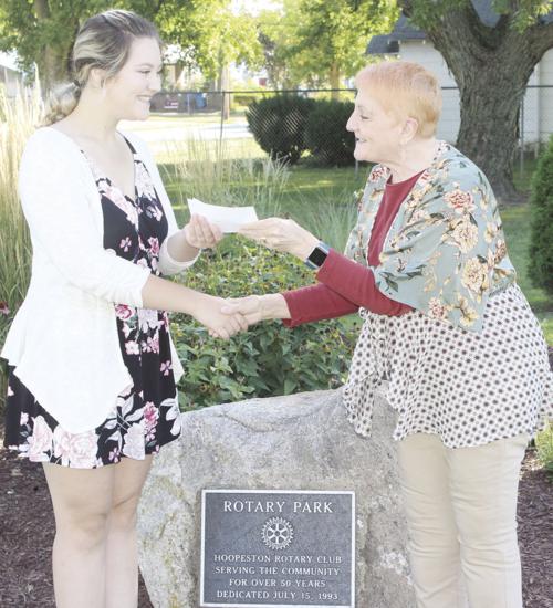 Scharlach receives Rotary Club scholarship