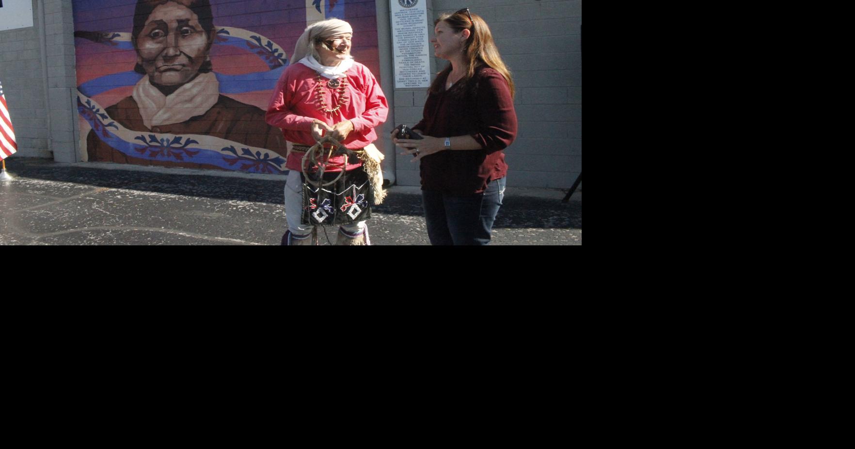 Watchekee mural dedicated in Watseka Iroquois County s Times Republic