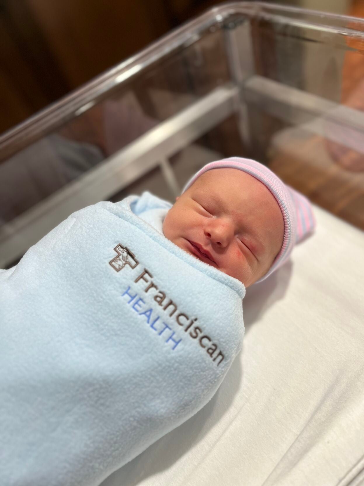 Williamsport couple first baby of 2024 at Franciscan Health Center for ...