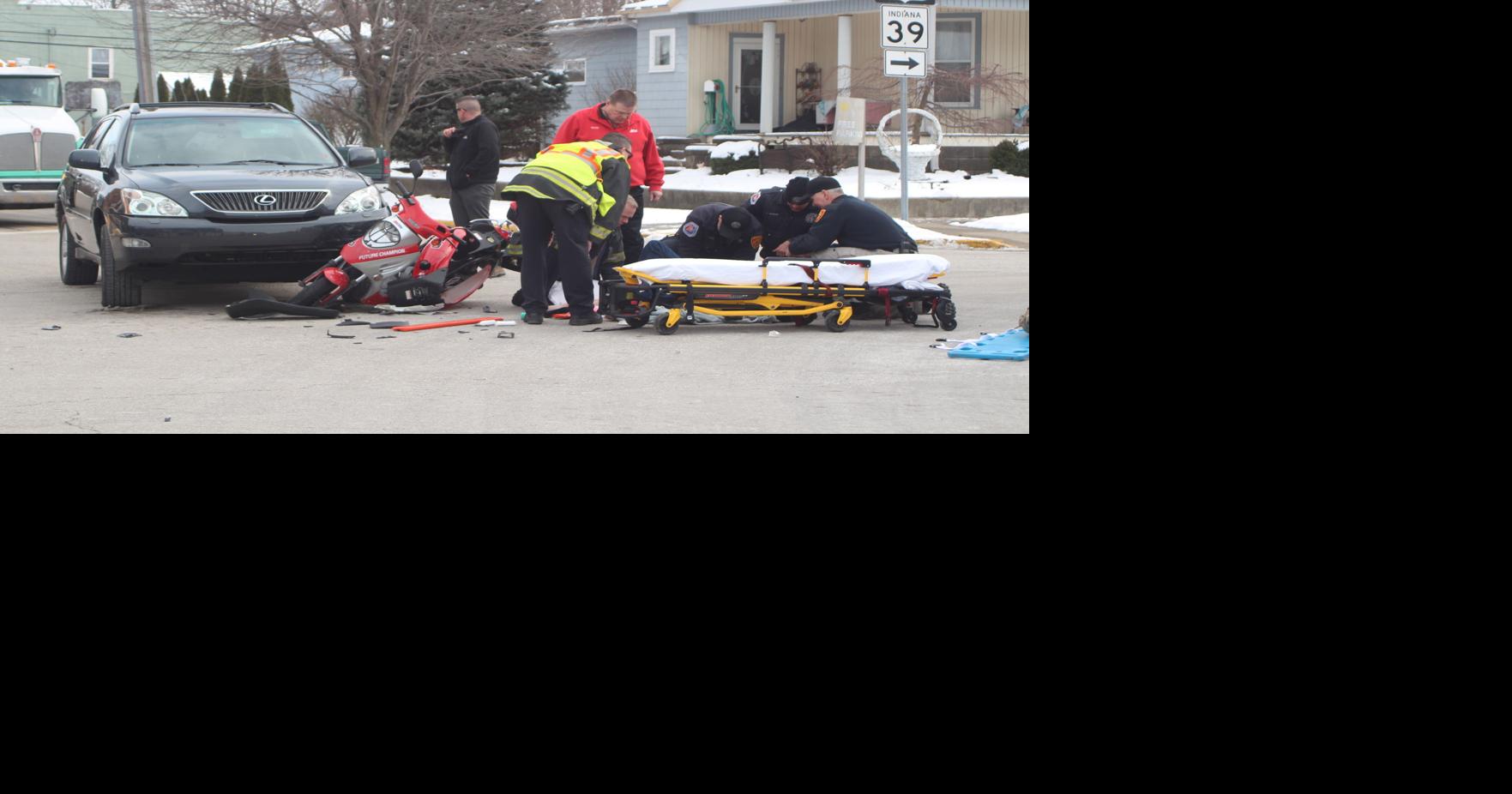 Accident at intersection of Main and Harrison streets injures