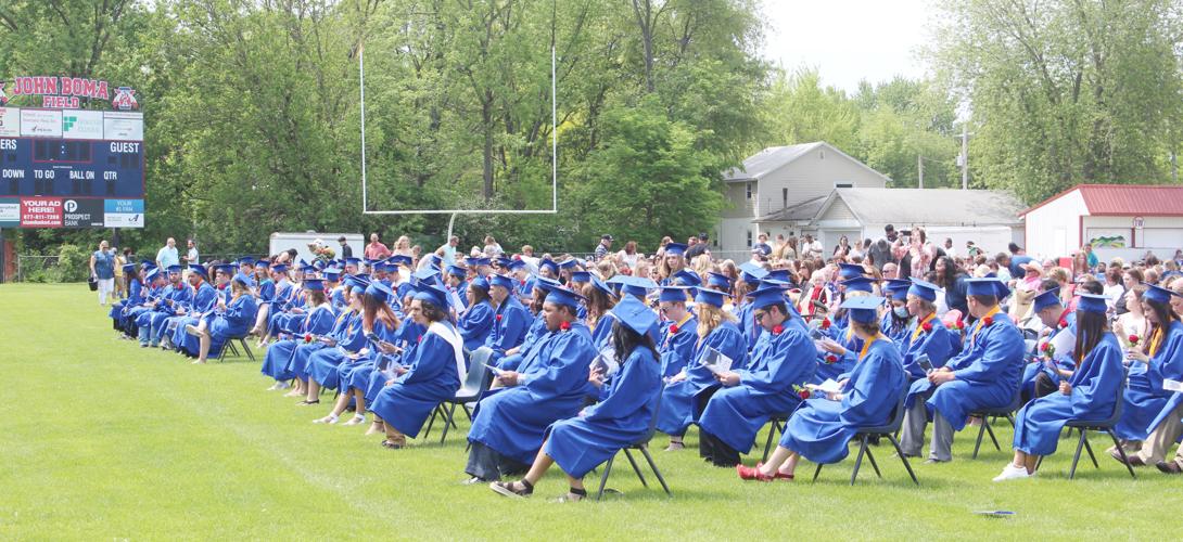 Iroquois West High School conducts graduation ceremony Iroquois
