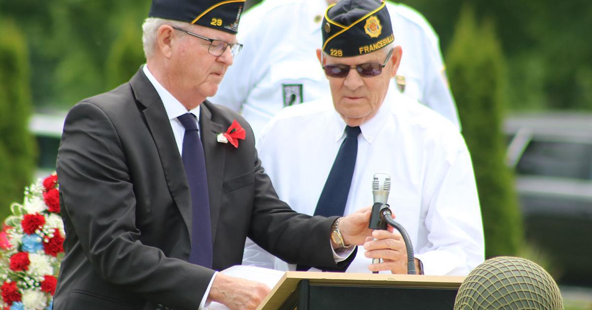 State Rep. Gutwein guest at Rensselaer's Memorial Day event | News ...