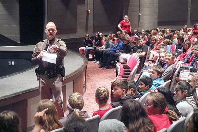 Captain Shannon Cothran reaches out to South Newton Middle School ...