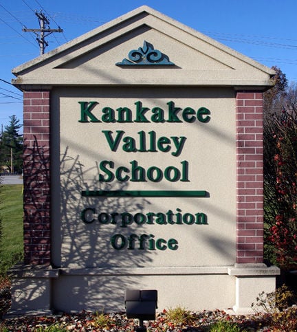 Kankakee Valley admin office stock image