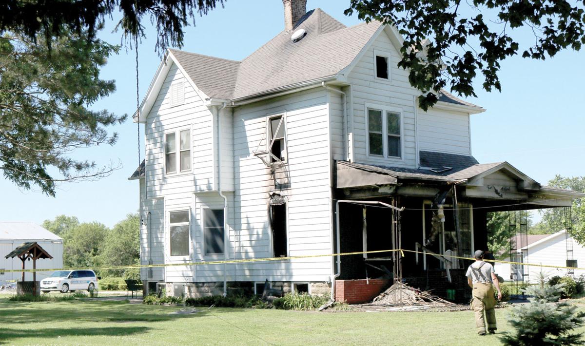 Sheldon firefighters battle house fire Iroquois County's Times