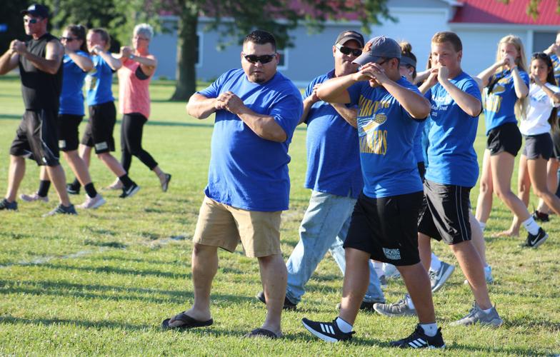 Hoopeston Area Marching Cornjerkers present preview performance