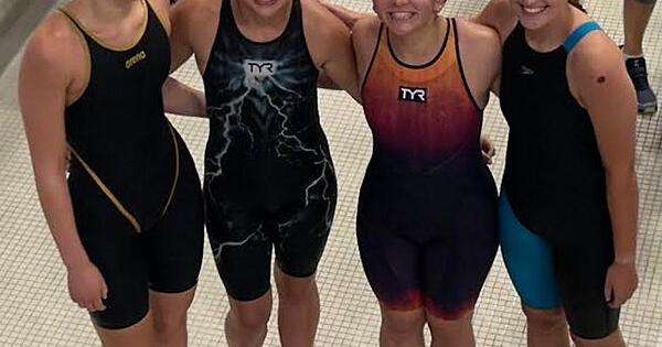 Stella Rieth RSST swimmers break club and meet marks while winning 10th straight ...