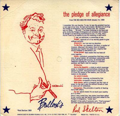 Image result for red skelton pledge of allegiance images