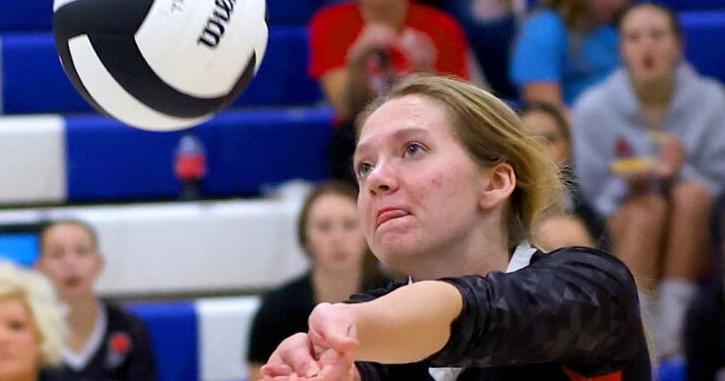 North Vermillion defeats Attica in Volleyball