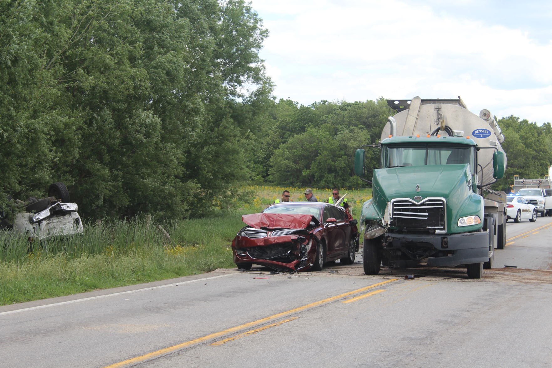 Crash On U.S. 24 Sends Five To Hospital, Closes Roadway | Monticello ...