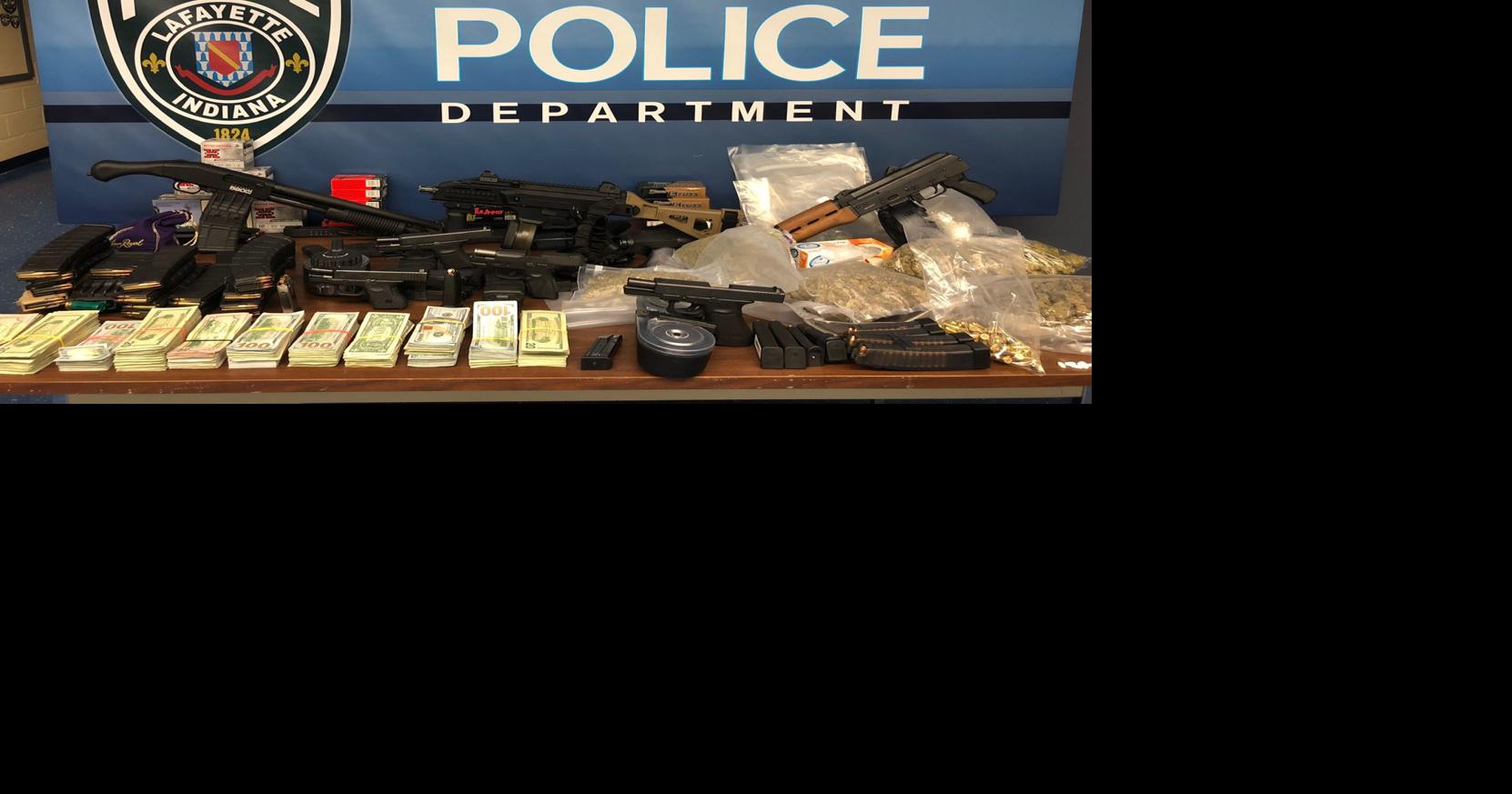 Lafayette Police arrest two on drug and weapon charges | Crime ...