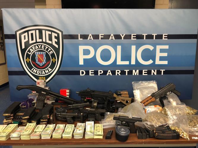 Lafayette Police arrest two on drug and weapon charges Crime
