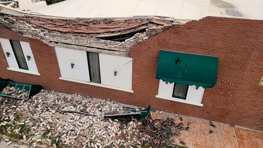 High winds cause partial roof collapse at Watseka funeral home News