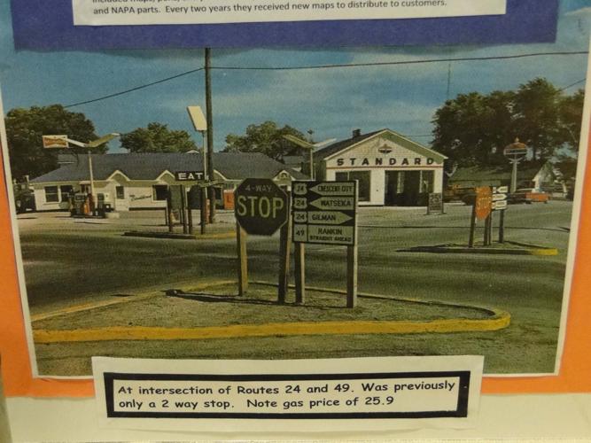 CCHS showcasing gas stations of Crescent City Iroquois County's Times