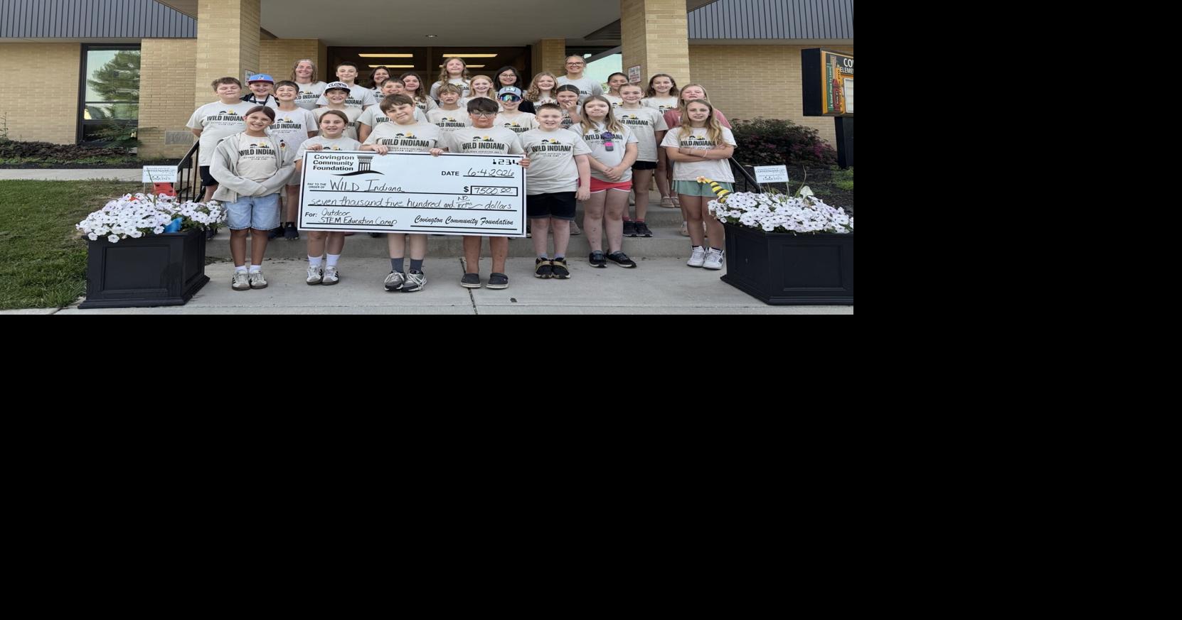 Community Foundation aupports WILD Indiana Summer Program for Covington students