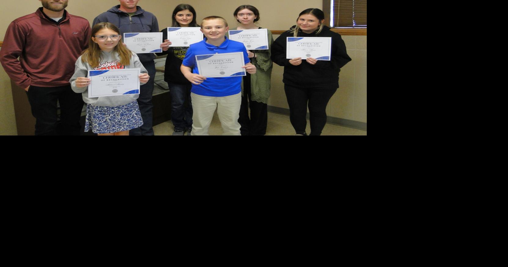 Iroquois County students honored at ICAA luncheon
